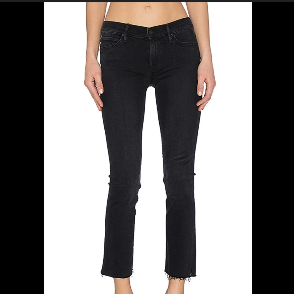 Mother Rascal Ankle Snippet In Blackbird. - image 3